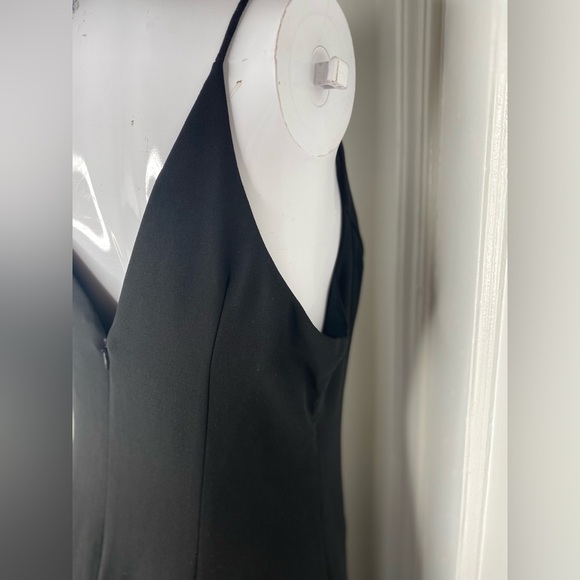 C/MEO COLLECTIVE NWT Presence Midi Elegant Black Sleeveless Dress - Picture 6 of 13